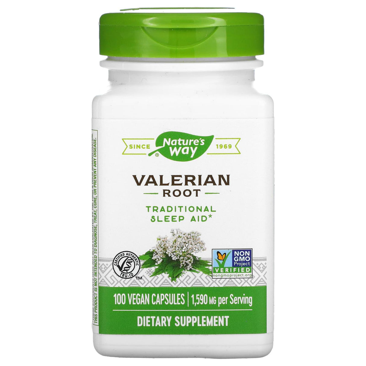 Nature's Way, Valerian Root, 530 mg, 180 Vegan Capsules - Supply Center USA