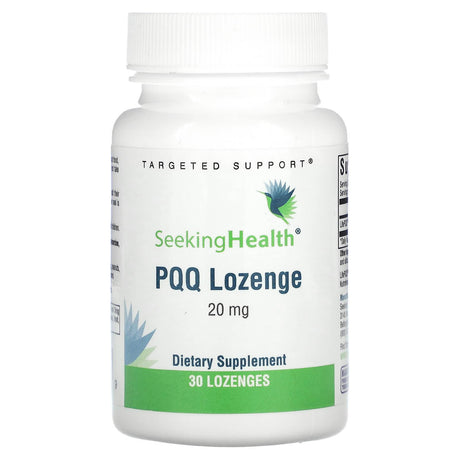 Seeking Health, PQQ Lozenge, 20 mg, 30 Lozenges - Supply Center USA