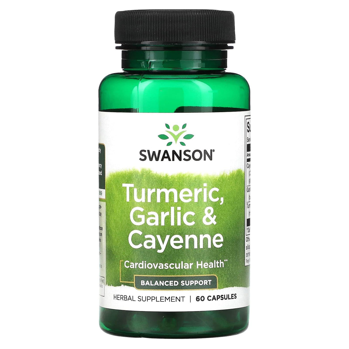 Swanson, Turmeric, Garlic & Cayenne, 60 Capsules - Supply Center USA