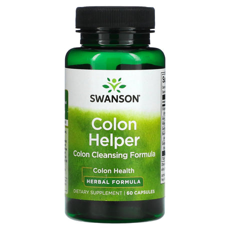 Swanson, Colon Helper, Colon Cleansing Formula, 60 Capsules - Supply Center USA