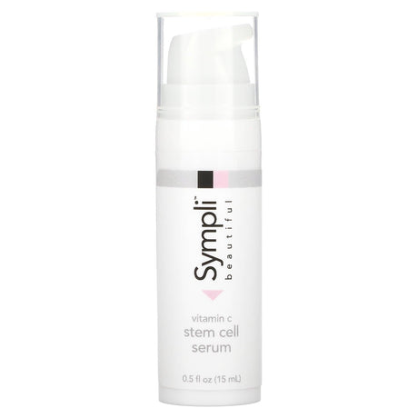 Sympli Beautiful, Vitamin C Stem Cell Serum, Trial Size, 0.5 fl oz (15 ml) - Supply Center USA