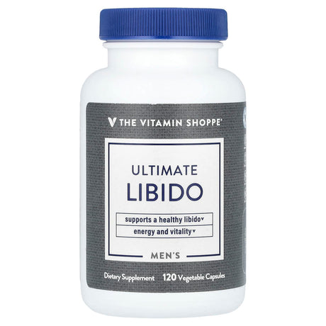 The Vitamin Shoppe, Ultimate Libido, For Men, 120 Vegetable Capsules - Supply Center USA