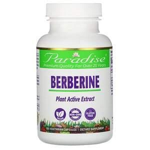 Paradise Herbs, Berberine, 180 Vegetarian Capsules - Supply Center USA