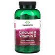 Swanson, Calcium & Vitamin D, 240 Capsules - Supply Center USA