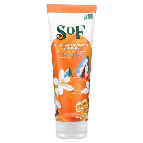 SoF, Moisturizing Hand & Body Cream, Shea Butter, 8 fl oz (237 ml) - Supply Center USA