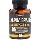 Onnit, Alpha Brain, Memory & Focus, 30 Capsules - Supply Center USA