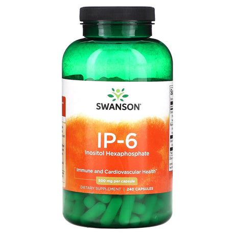 Swanson, IP-6, 500 mg, 240 Capsules - Supply Center USA