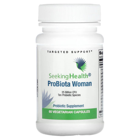 Seeking Health, ProBiota Woman, 25 Billion CFU, 60 Vegetarian Capsules - Supply Center USA