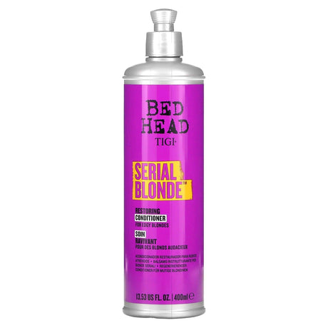 TIGI, Bed Head, Recovery, Moisture Rush Conditioner, For Dry, Damaged Hair, 13.53 fl oz (400 ml) - Supply Center USA