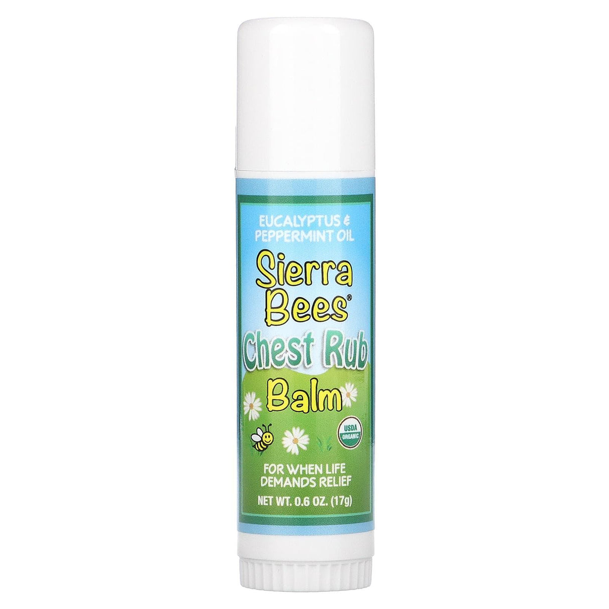 Sierra Bees, Sleep Time Balm Stick, Lavender & Chamomile, 0.6 oz (17 g) - Supply Center USA