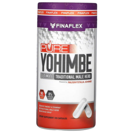 Finaflex, Pure Yohimbe, 90 Capsules - Supply Center USA