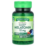 Nature's Truth, Sleep Melatonin, Natural Berry , 12 mg, 60 Fast Dissolve Tablets - Supply Center USA