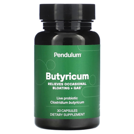 Pendulum, Butyricum, 30 Capsules - Supply Center USA