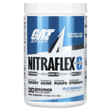 GAT, NITRAFLEX + Creatine, Blue Raspberry, 16.2 oz (459 g) - Supply Center USA