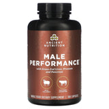 Dr. Axe / Ancient Nutrition, Male Performance, 180 Capsules - Supply Center USA