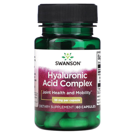 Swanson, Hyaluronic Acid Complex, 83 mg , 60 Capsules - Supply Center USA