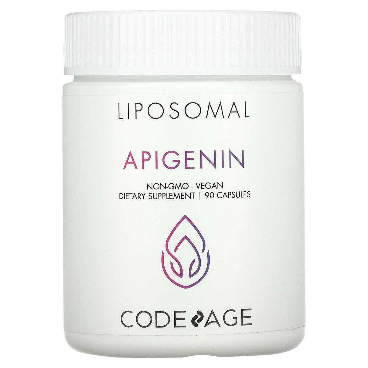 Codeage, Liposomal, Apigenin, Non-GMO, Vegan, 90 Capsules - Supply Center USA