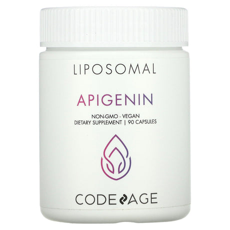 Codeage, Liposomal, Apigenin, Non-GMO, Vegan, 90 Capsules - Supply Center USA