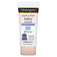 Neutrogena, Pure & Free Baby Sunscreen, SPF 50, 3 fl oz (88 ml) - Supply Center USA