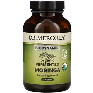 Dr. Mercola, Biodynamic, Organic Fermented Moringa, 270 Tablets - Supply Center USA