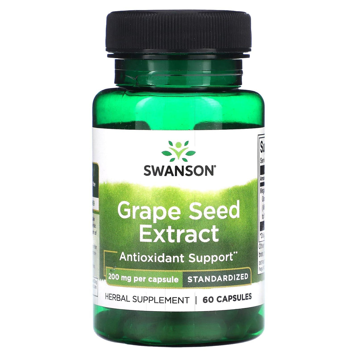 Swanson, Grape Seed Extract, 200 mg, 60 Capsules - Supply Center USA