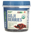 BareOrganics, Sun-Dried Organic Goji Berries, 8 oz (227 g) - Supply Center USA