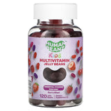 Human Beanz, Kids, Multivitamin Jelly Beans, Berry Blast, 120 Jelly Beans - Supply Center USA