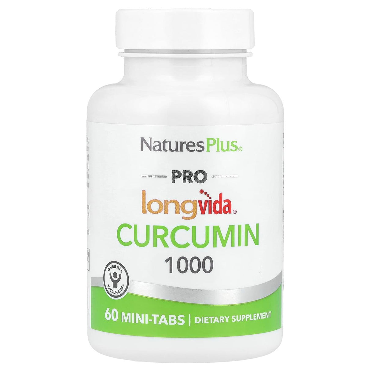 NaturesPlus, Pro Longvida®, Curcumin 1000, 60 Mini-Tabs - Supply Center USA