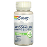 Solaray, Freeze Dried Acidophilus + Prebiotic Goat's Milk, 3 Billion, 50 VegCaps - Supply Center USA