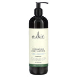 Sukin, Hydrating Body Lotion, Lime & Coconut, 16.91 fl oz (500 ml) - Supply Center USA