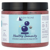 Kin+Kind, Healthy Immunity, For Dogs and Cats, With Blueberry Cranberry , 8 oz (226.8 g) - Supply Center USA