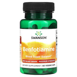 Swanson, Benfotiamine, Maximum Strength, 300 mg, 60 Veggie Caps - Supply Center USA