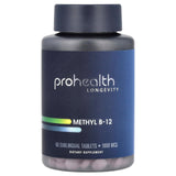 ProHealth Longevity, Methyl B-12, 1,000 mcg, 60 Sublingual Tablets - Supply Center USA