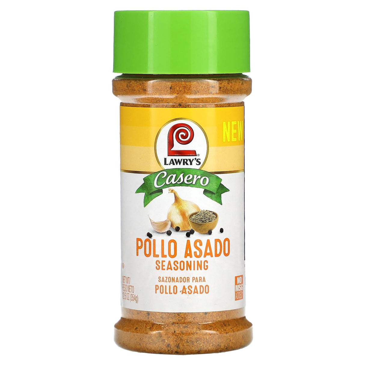 Lawry's, Casero, Pollo Asado Seasoning, 12.5 oz (354 g) - Supply Center USA