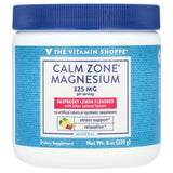 The Vitamin Shoppe, Calm Zone®, Magnesium, Raspberry Lemon, 16 oz (450 g) - Supply Center USA