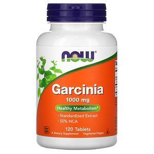 Now Foods, Garcinia, 1,000 mg, 120 Tablets - Supply Center USA