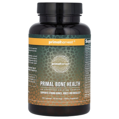 Primal Harvest, Primal Bone Health, 120 Capsules - Supply Center USA