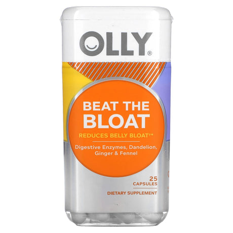 OLLY, Beat the Bloat, 25 Capsules - Supply Center USA