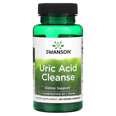 Swanson, Uric Acid Cleanse, 60 Veggie Capsules - Supply Center USA