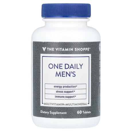 The Vitamin Shoppe, One Daily Men's, 60 Tablets - Supply Center USA