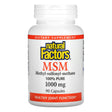 Natural Factors, MSM, Methyl-Sulfonyl-Methane, 1,000 mg, 180 Capsules - Supply Center USA