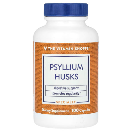 The Vitamin Shoppe, Psyllium Husks, 300 Capsules - Supply Center USA