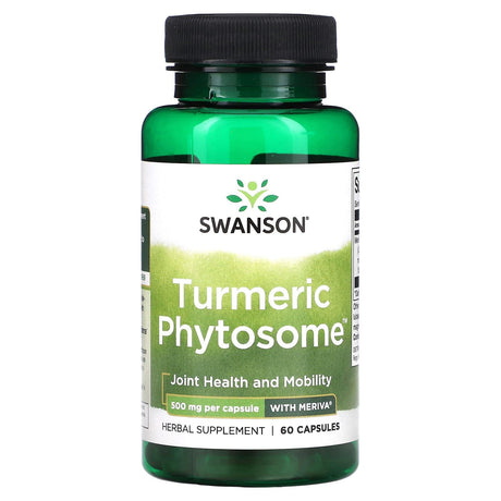 Swanson, Turmeric Phytosome with Meriva, 500 mg, 60 Capsules - Supply Center USA