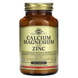 Solgar, Calcium Magnesium Plus Zinc , 100 Tablets - Supply Center USA