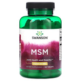 Swanson, MSM, 1.5 g, 120 Tablets - Supply Center USA