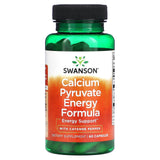 Swanson, Calcium Pyruvate Energy Formula, 60 Capsules - Supply Center USA