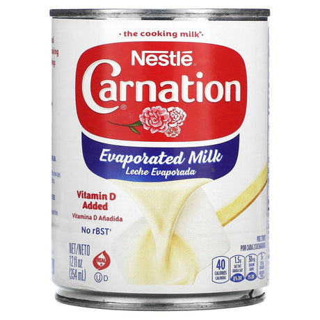 Carnation Milk, Evaporated Milk, 12 fl oz (354 ml) - Supply Center USA