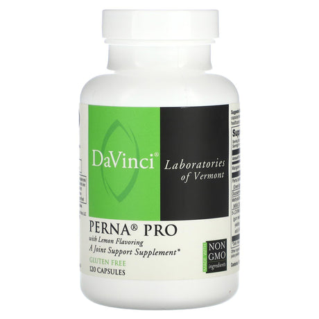 DaVinci Laboratories of Vermont, Perna Pro With Lemon Flavoring, 120 Capsules - Supply Center USA