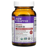 New Chapter, Fermented Vitamin D3, 2,000 IU, 60 Vegetarian Tablets - Supply Center USA