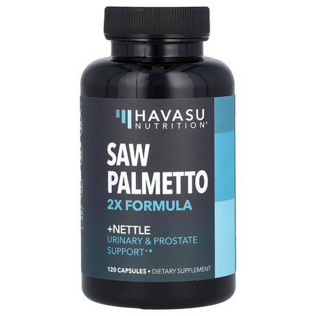 Havasu Nutrition, Saw Palmetto, 2x Formula, 120 Capsules - Supply Center USA